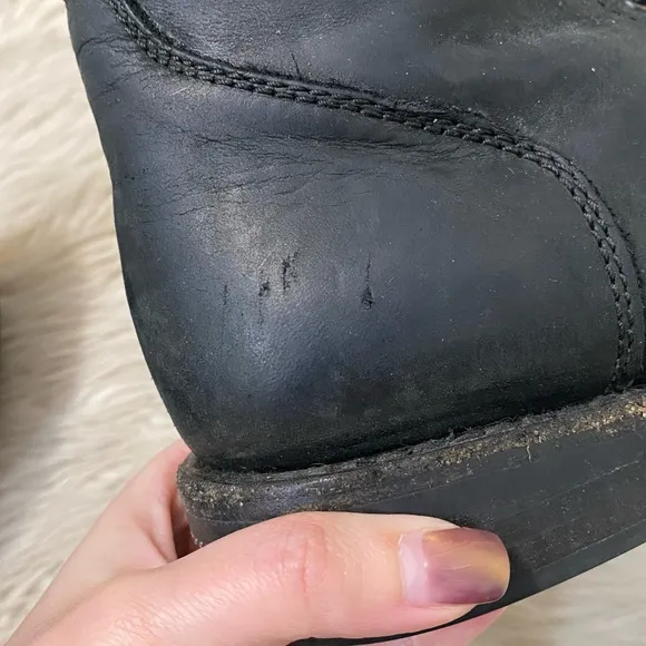 Thursday Boot Company Captain Black Matte Rugged &amp; Resilient Leather Men’s Boots