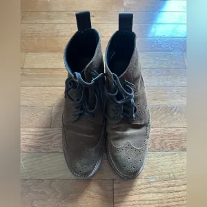 Thursday Boots suede wingtip
