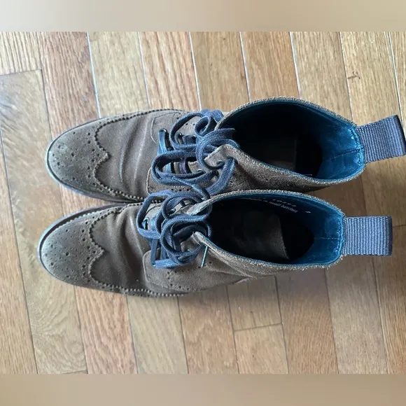 Thursday Boots suede wingtip
