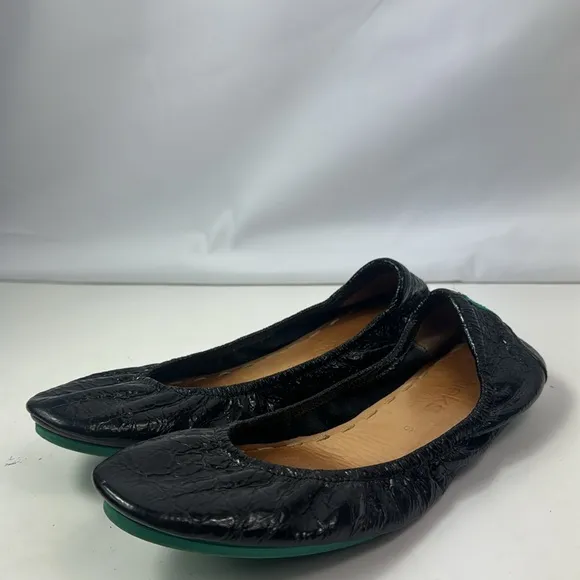 Tieks Black Patent Leather Women's Flat Shoes