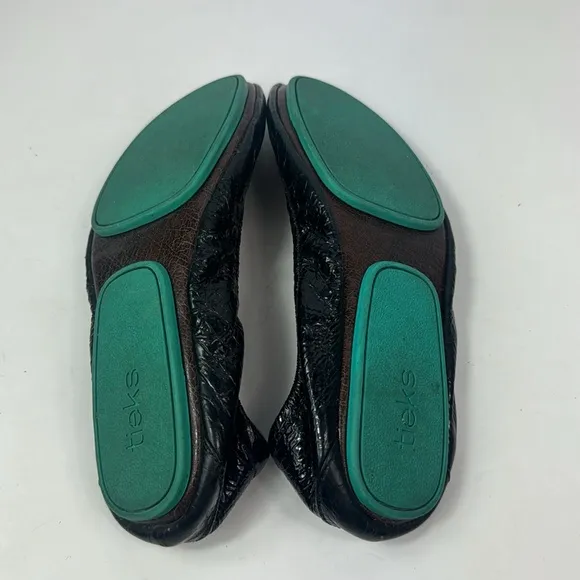 Tieks Black Patent Leather Women's Flat Shoes