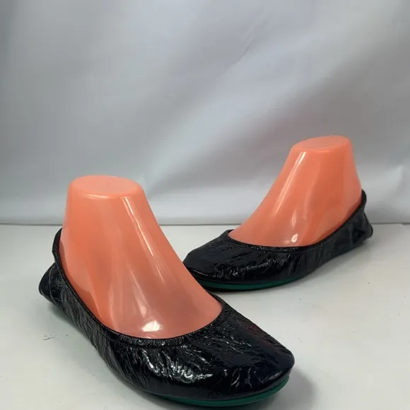 Tieks Black Patent Leather Women's Flat Shoes