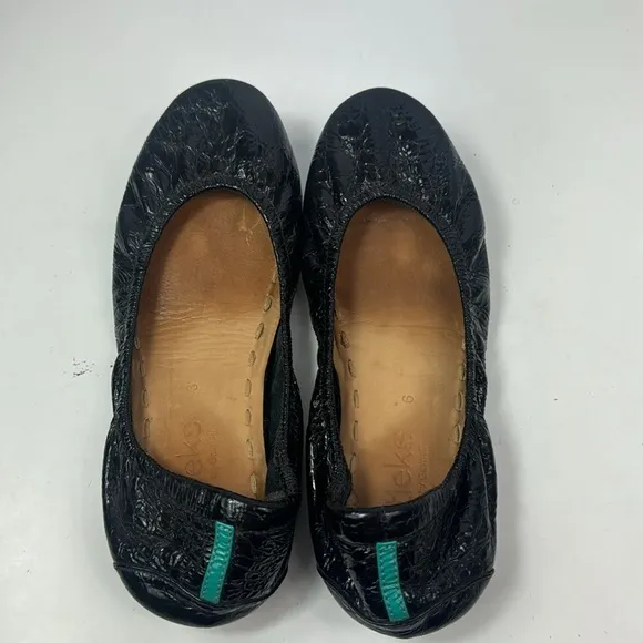 Tieks Black Patent Leather Women's Flat Shoes