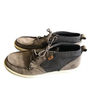 Timberland 10.5 EK Fulk MT 6762A Taupe Suede Lace Up Casual Chukka Boot