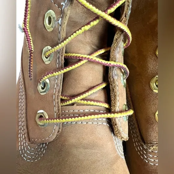 Timberland 6 Inch Premium Waterproof Boots in Wheat Suede Women’s Size 9​​​​