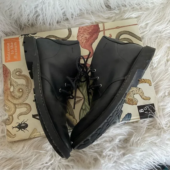 Timberland Belanger‎ EK Black Full Grain Leather Chukka Boots