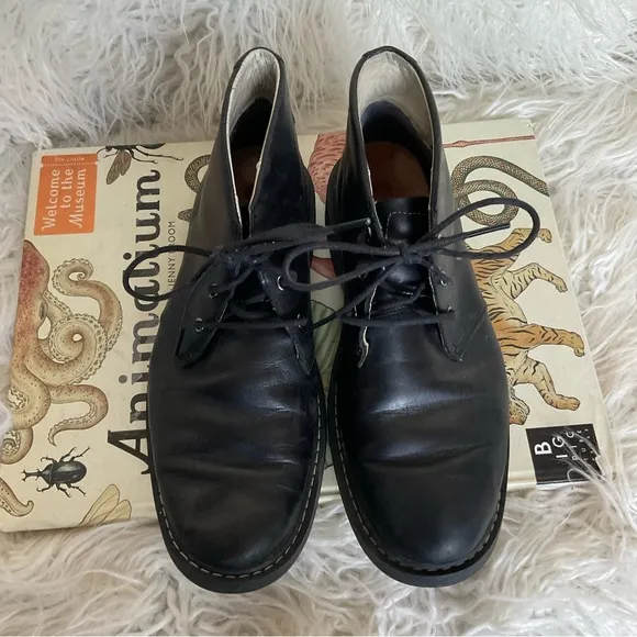Timberland Belanger‎ EK Black Full Grain Leather Chukka Boots