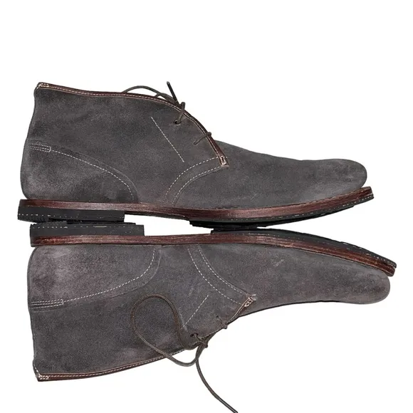 Timberland Boot Co. Wodehouse Gray Suede Chukka Boots size 8
