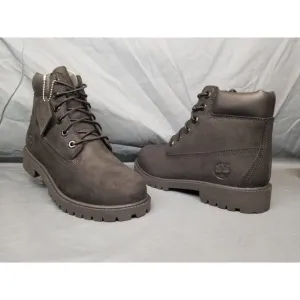 Timberland Boys 6 Inch Premium Waterproof Boots Black Size 4.5 NEW NO BOX!