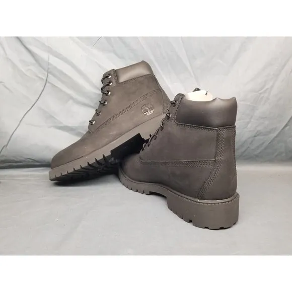 Timberland Boys 6 Inch Premium Waterproof Boots Black Size 4.5 NEW NO BOX!