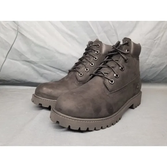 Timberland Boys 6 Inch Premium Waterproof Boots Black Size 4.5 NEW NO BOX!