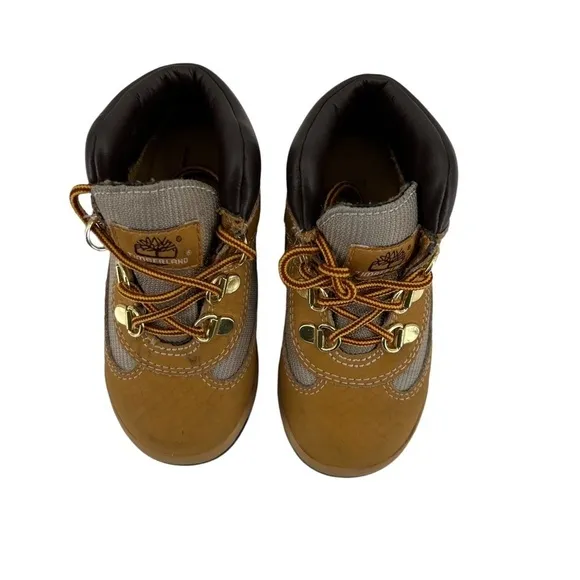 Timberland Brown Helcor Boots Size 8 Toddler