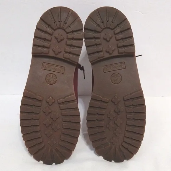 Timberland Cap Toe Grunge Nubuck Waterproof Lug Sole Boots Men's 7, Women's 8.5