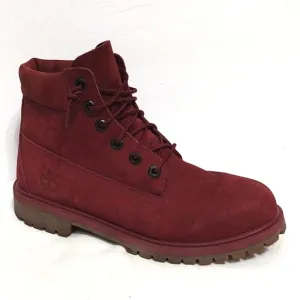 Timberland Cap Toe Grunge Nubuck Waterproof Lug Sole Boots Men's 7, Women's 8.5