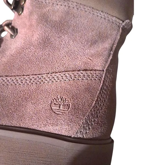 Timberland Carnaby Cool 6in BOOTS Taupe Suede Womens Size 10 NWT/NIB