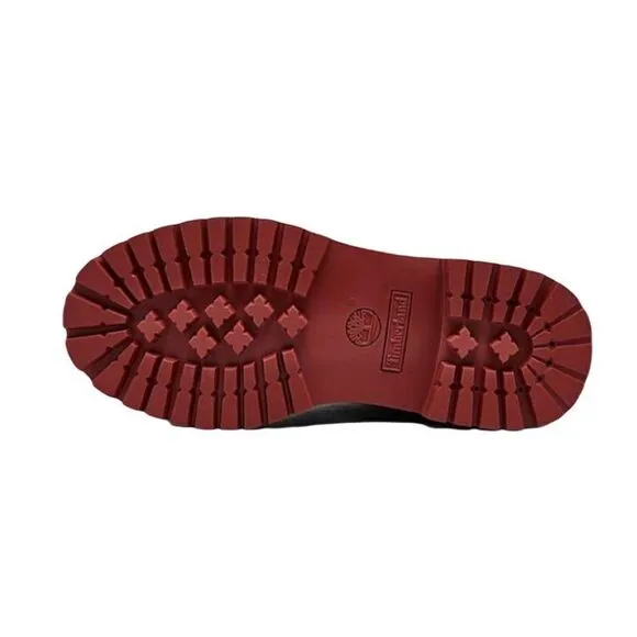 Timberland Men's Bee Line Premium Waterproof Rubber Toe Boots Red NEW IN BOX