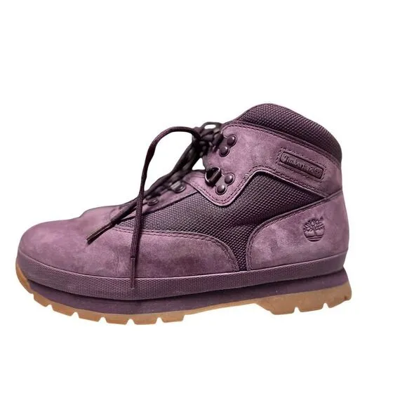 TIMBERLAND PURPLE SUEDE BOOTS GIRLS SIZE 7