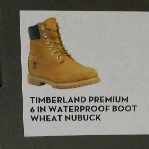 TIMBERLAND Tan Waterproof Boots NIB Size 7.5