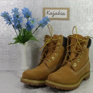 TIMBERLAND Tan Waterproof Boots NIB Size 7.5