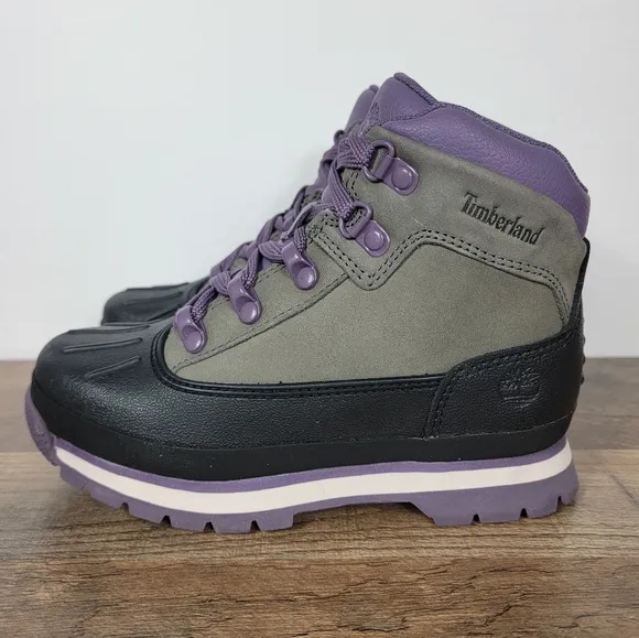 🆕️Timberland  Youth Eurohiker Shell Toe Boots - Unisex