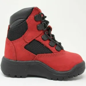 Timberland Youth's 6&quot; Premium Field Waterproof Boots Ruby  A1RNB  Size : 4