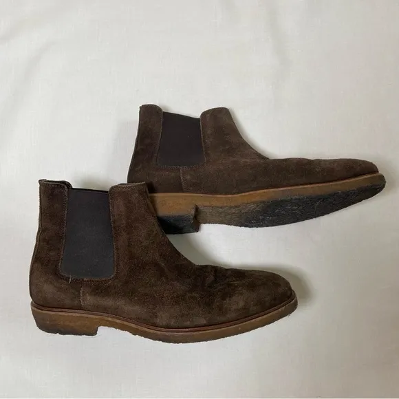 To Boot New York Sullivan Suede Chelsea Boots