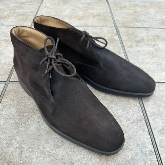 Tod’s Brown Suede Chukka Boots