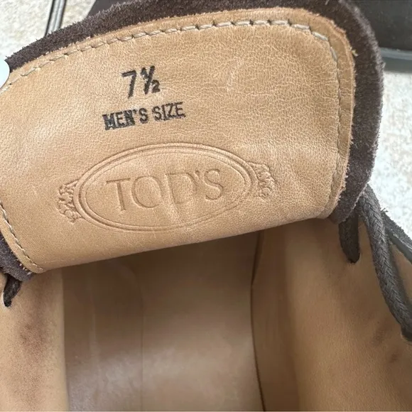 Tod’s Brown Suede Chukka Boots