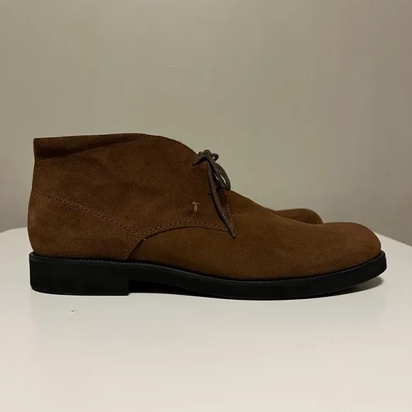Tod’s Desert Boots in Suede Brown US 11.5 EU 44.5