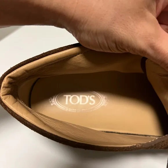 Tod’s Desert Boots in Suede Brown US 11.5 EU 44.5