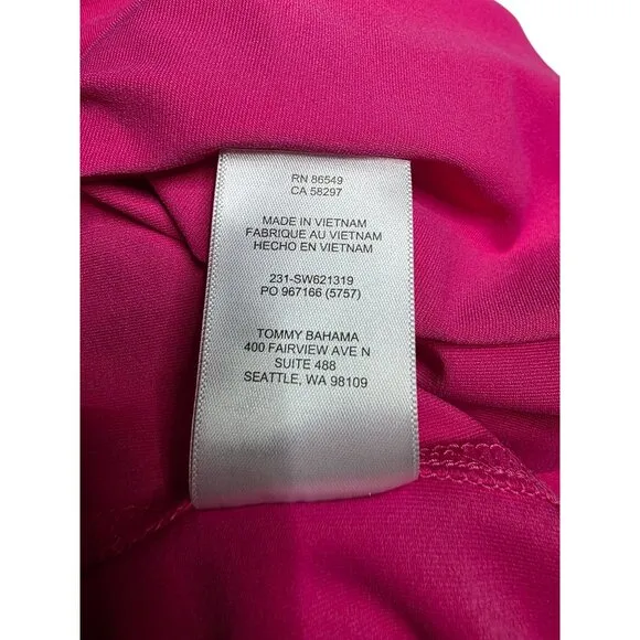TOMMY BAHAMA Aubrey Islandzone Mini Dress In Pink Small