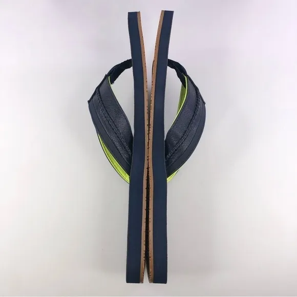 TOMMY Hilfiger Dembo Mens Flip Flop Sandals Blue Stylish &amp; Comfortable
