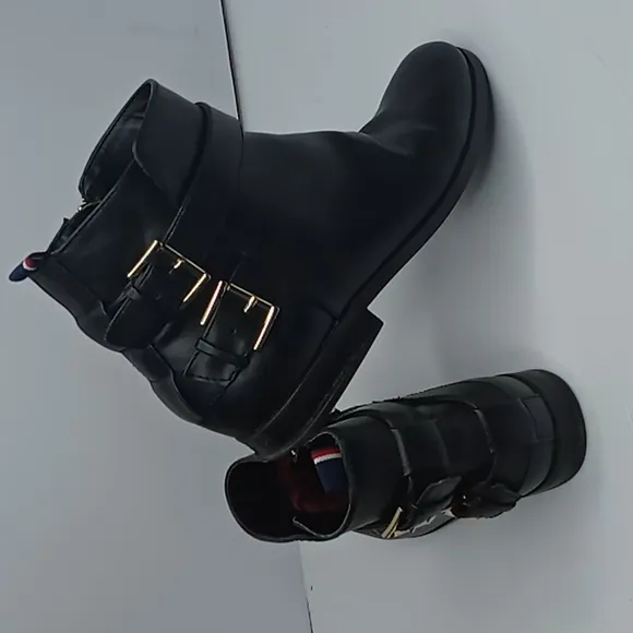 Tommy Hilfiger - Julie 3 Ankle Boots - Faux Leather - 8.5M