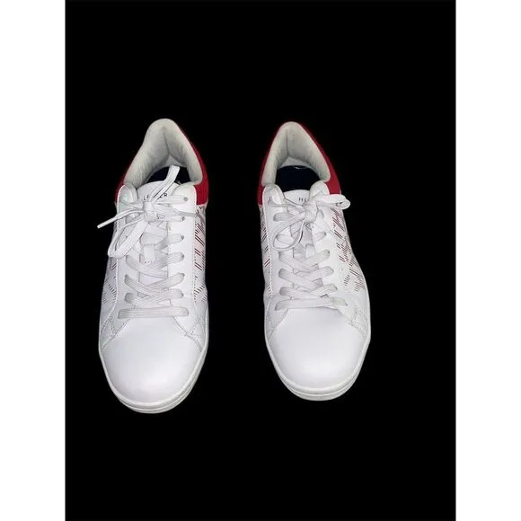 Tommy Hilfiger Men's 12/US White With Red‎ Design Style: TMLORCAN R