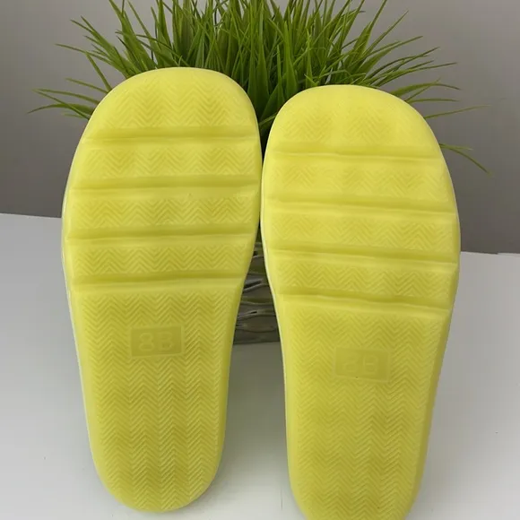Tory Burch Criss Cross Bubble Jelly Sandals Lime Sherbert size 8