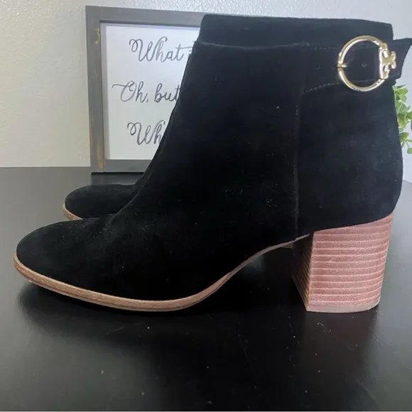 Tory Burch / Sophia Suede Ankle Boots