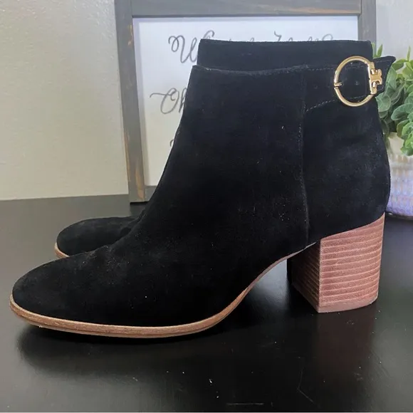Tory Burch / Sophia Suede Ankle Boots