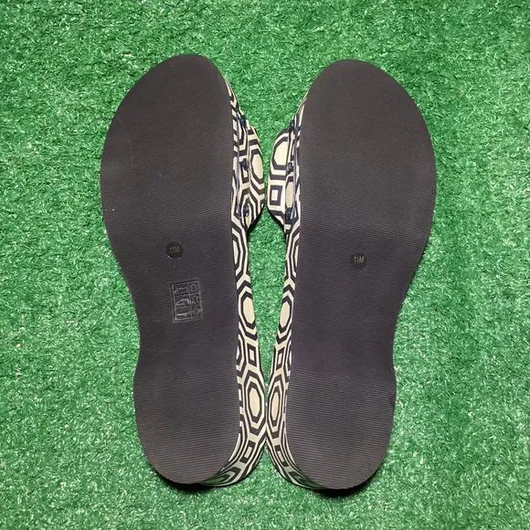 ❤️Tory Burch Women's Slide Sandals Size 11 Multicolor Geometric Casual