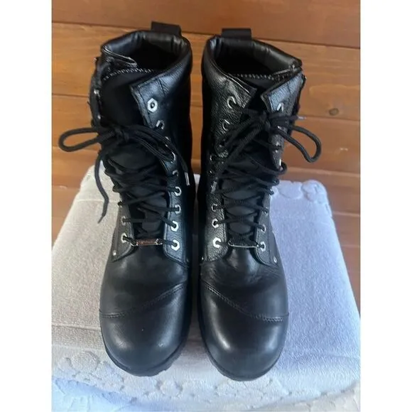 Tourmaster Coaster WP Mens Road Boots Black Sz 8.5 NIB