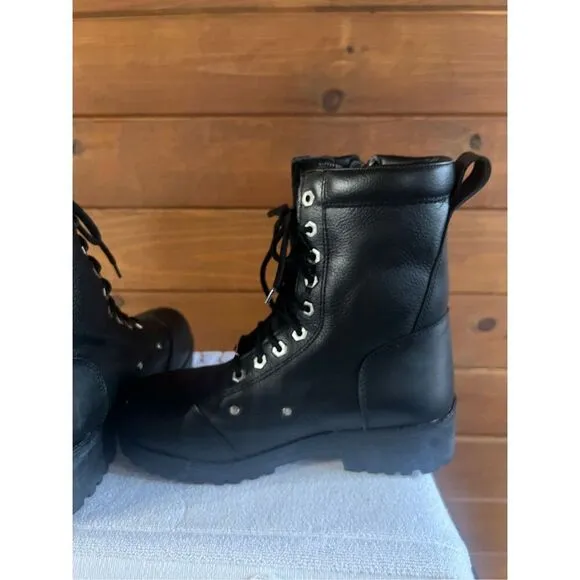 Tourmaster Coaster WP Mens Road Boots Black Sz 8.5 NIB
