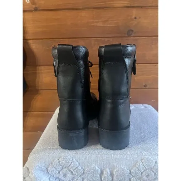Tourmaster Coaster WP Mens Road Boots Black Sz 8.5 NIB