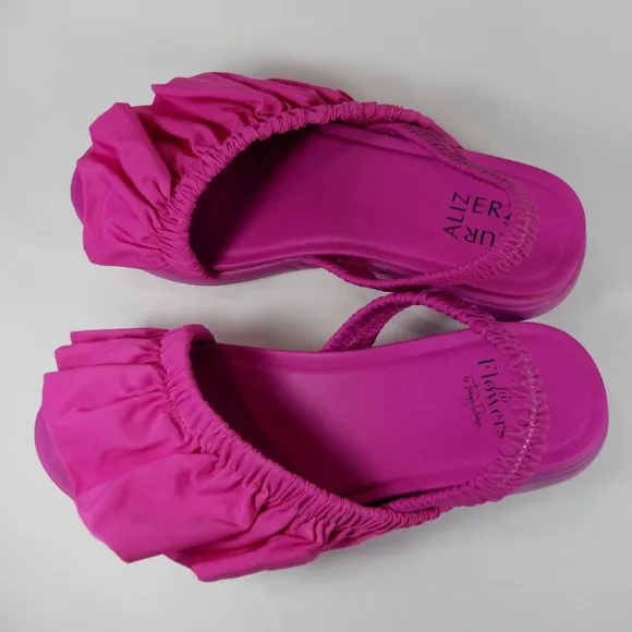 TRACY REESE NATURALIZER Hope For Flowers Firecracker SANDALS Size 8 Fuchsia NEW