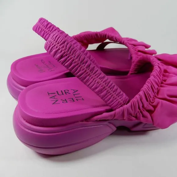 TRACY REESE NATURALIZER Hope For Flowers Firecracker SANDALS Size 8 Fuchsia NEW