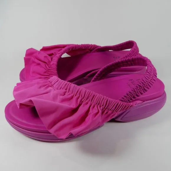 TRACY REESE NATURALIZER Hope For Flowers Firecracker SANDALS Size 8 Fuchsia NEW