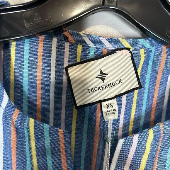 TUCKERNUCK Provence Stripe Mila Dress NWT