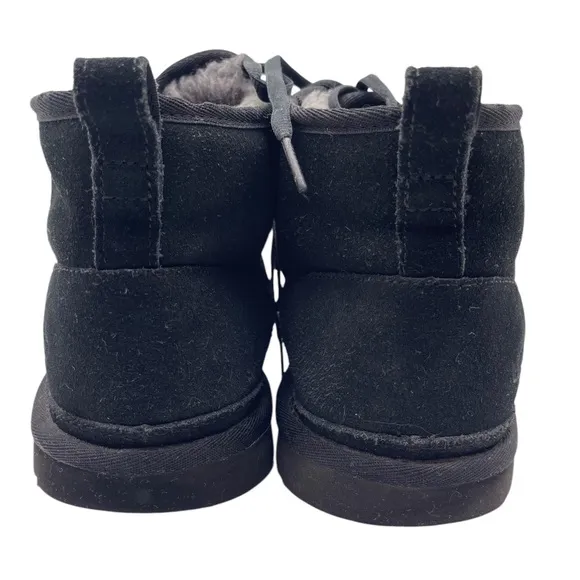 UGG 3236 Neumel Men's Suede Wool Chukka Boots - Black - Size 12