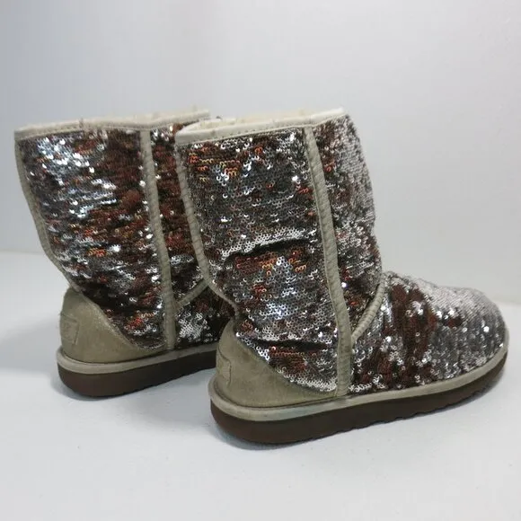UGG #3353 Australia Classic Sparkles Boots Women's Insulated Footewar 8 39