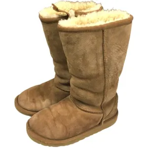 UGG Australia Classic Tall Boots Twin-Face Sheepskin 5229  Girl's 3 Sherpa Lined