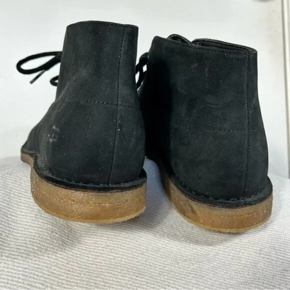 UGG Australia ENERO Men's NEW Leighton Chukka Boots in Black- Size 11
