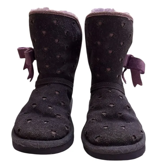 Ugg Australia Joleigh Purple Suede Boots